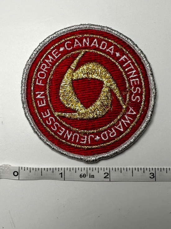 Other - Vintage Canada Fitness Award Gold Patch Jeunesse en Forme 1970s–90s